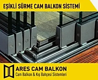 Eşikli Sürme Cam Balkon Sistemi